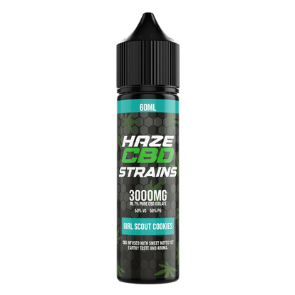 HAZE CBD STRAINS 3000MG 60ML