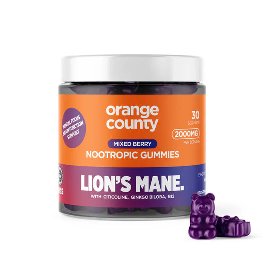 ORANGE COUNTY LIONS MANE GUMMIES (2000MG) - 30